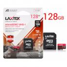 Laxtek 128GB microSDXC Card with Adapter